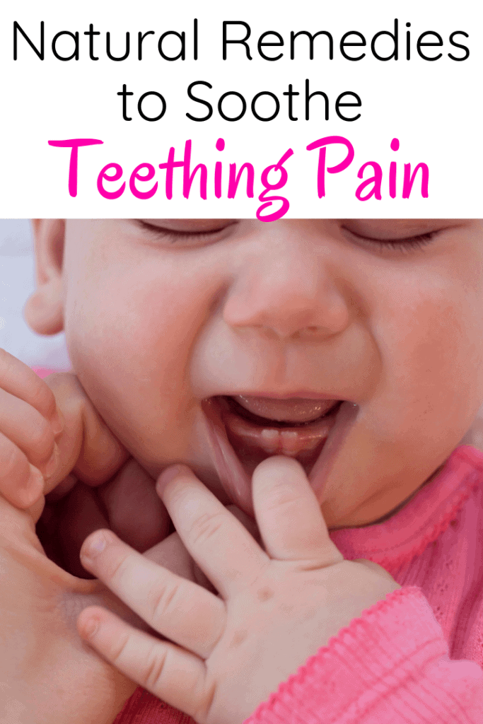 soothe teething pain