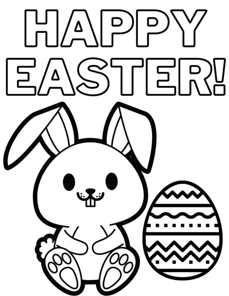 Easter Coloring Pages for Kids   Dresses and Dinosaurs