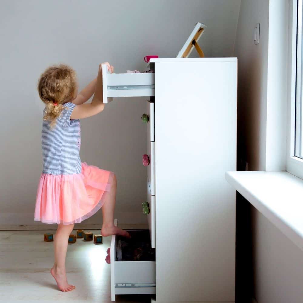 how to anchor kid's furniture