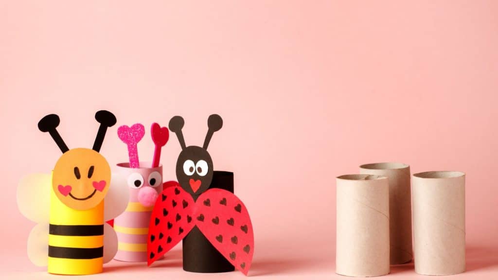 toilet paper roll valentine crafts