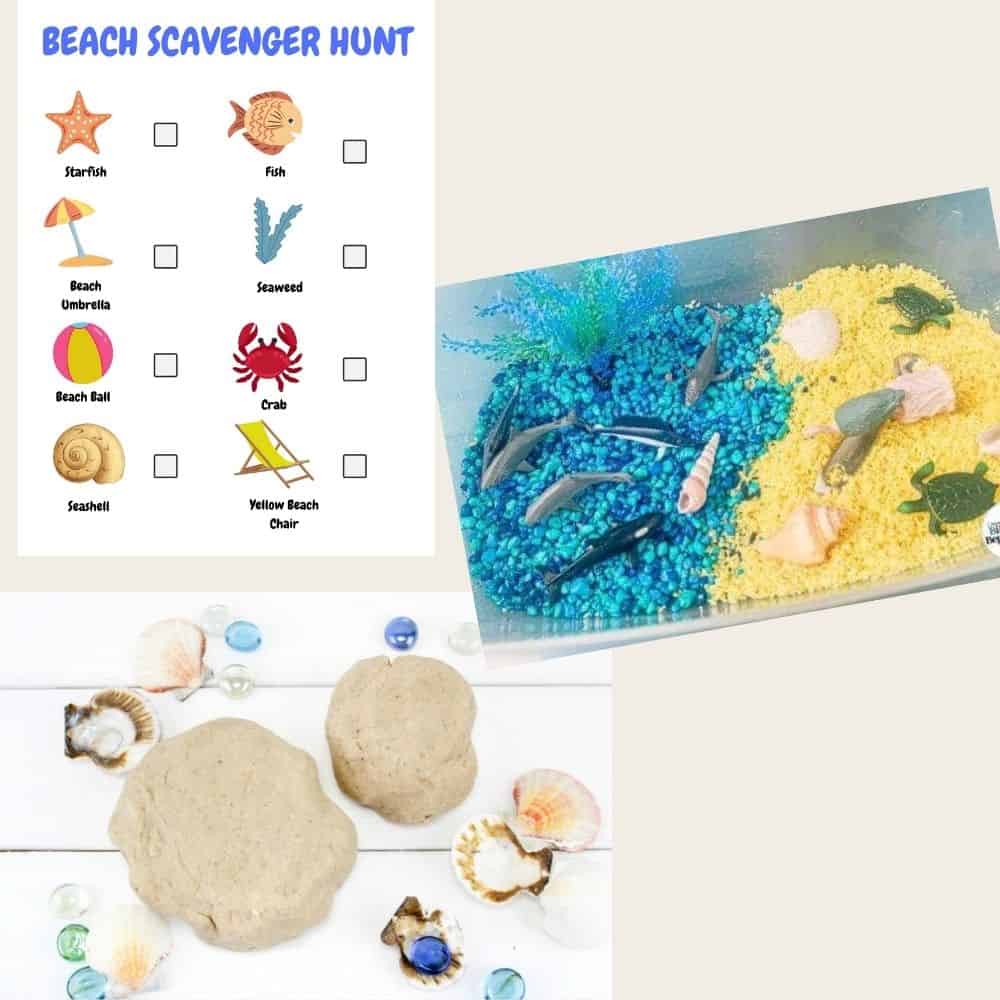 beach activities for kids